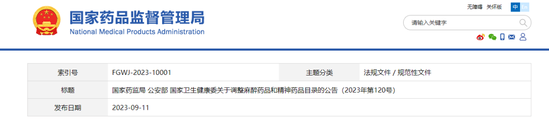 依托咪酯列入第二类精神药品目录！依托咪酯检测，势在必行